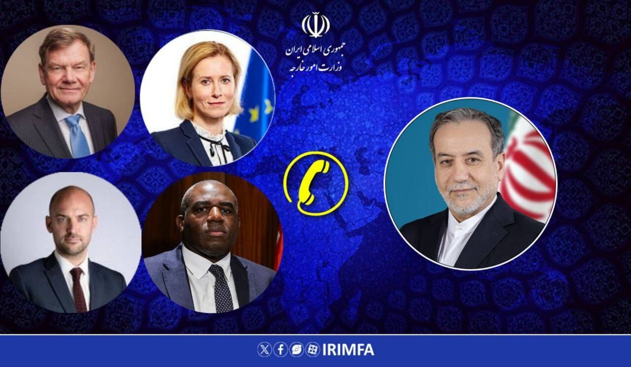 Araghchi Urges Europe to Condemn Israeli Aggression in Joint Call with EU Foreign Ministers