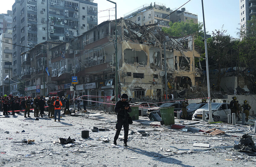 Iranian missiles displace more than 5,000 Israelis