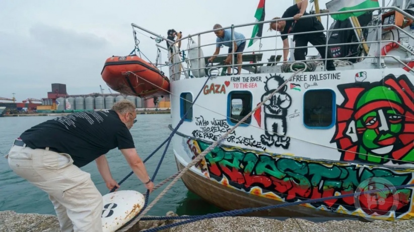 ‘Handala’ Ship Sets Sail from Italy to Break Gaza Siege