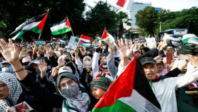 Demonstration in California calls for immediate ceasefire in Gaza
