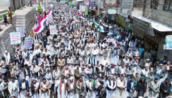 74 مسيرة بالمحويت تؤكد: الجرائم الصهيونية بغزة تستدعي تحركاً دولياً عاجلاً لوقف آلة القتل والدمار