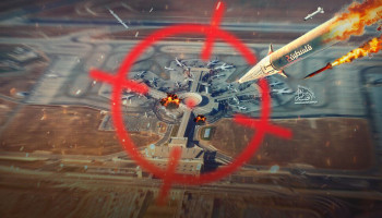 القوات المسلحة تستهدف مطار اللد بصاروخ فرط صوتي وأهدافًا حيوية للعدو في فلسطين المحتلة