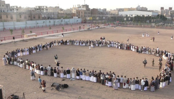 محافظة صنعاء تشهد وقفات حاشدة إعلاناً للنفير ونصرة لغزة