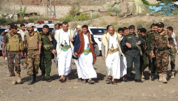 الشغدري يتفقد أحوال المرابطين في جبهة مريس بالضالع