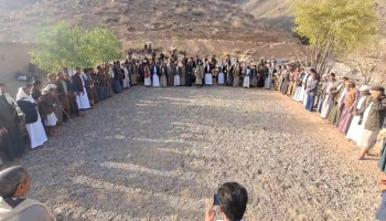 مديريات مأرب تشهد وقفات تضامنا مع الشعب الفلسطيني