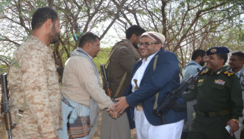 المساوى يتفقد المرابطين في جبهة كرش بالقبيطة