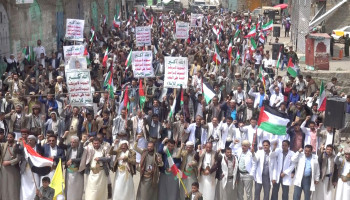 70 مسيرة حاشدة بريمة ثباتًا مع غزة ومباركة لانتصار إيران على العدو الصهيوني