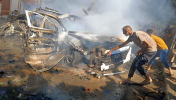 استشهاد 13 فلسطينيا بقصف العدو مدينتي غزة ودير البلح