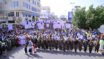 خروج جماهيري في 235 مسيرة بالحديدة ثباتًا مع غزة واستنفاراً في مواجهة العدوان