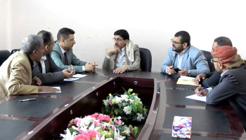 الصعدي وشيبان يناقشان سبل تعزيز التعاون في المجال الصحي بالمؤسسات التعليمية
