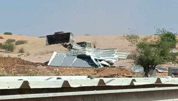 قوات العدو تخطر بوقف بناء منشآت في نحالين غربي بيت لحم