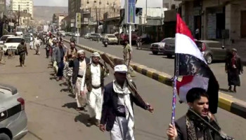 مسير شعبي في مديرية معين بالأمانة إعلاناً للنفير ونصرة لغزة