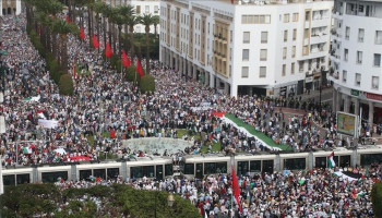 حقوقيون مغاربة يضربون عن الطعام تنديداً بتجويع الشعب الفلسطيني
