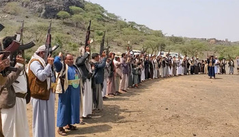 وقفات بمحافظة عمران نصرة لغزة وإعلان البراءة من الخونة
