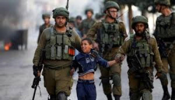 قوات العدو الصهيوني تعتقل طفلين شقيقين جنوبي نابلس