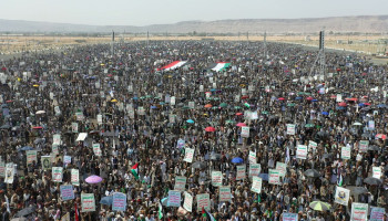 41 مسيرة جماهيرية بصعدة تأكيد على ثبات الموقف اليمني نصرة لغزة