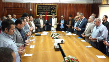 العلامة مفتاح يزور وزارة الصحة ويترأس اجتماعا لمناقشة خطة القطاع الصحي لمواجهة تصعيد العدوان