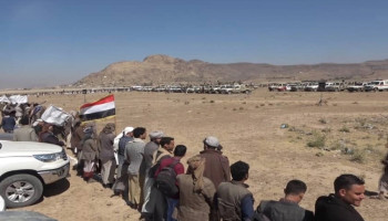 أبناء بلاد الروس بصنعاء يؤكدون استمرار التعبئة والجهوزية لمواجهة مخططات الأعداء