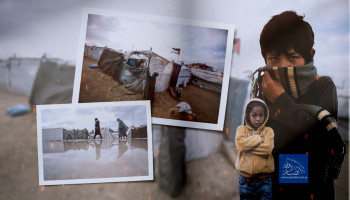 الخيام المهترئة تروي فصول "الشتاء الثالث" للإبادة!