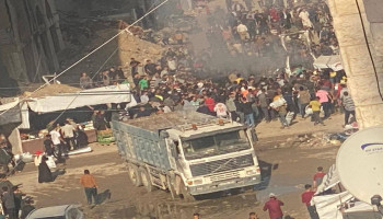 خمسة شهداء بغارة صهيونية استهدفت سيارة في مدينة غزة