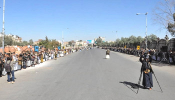 أبناء مديرية شعوب بالعاصمة صنعاء يعلنون النفير والجاهزية لمواجهة الأعداء