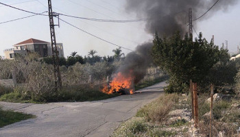 شهيد في غارة صهيونية استهدفت سيارة جنوبي لبنان