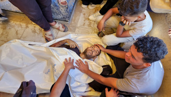 ارتقاء شهيد إثر إلقاء مسيرة للعدو قنبلة شرق خانيونس