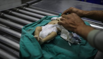 استشهاد رضيعة من جراء البرد القارس في غزّة