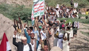 المحويت .. مسير وعرض عسكري لدفعة الشهيد الغماري في مديرية بني سعد