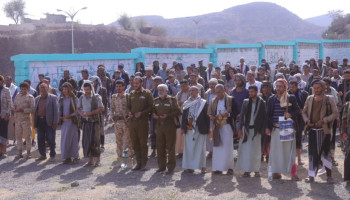 أبناء صبر الموادم بتعز يُحيون الذكرى السنوية للشهيد الرئيس الصماد