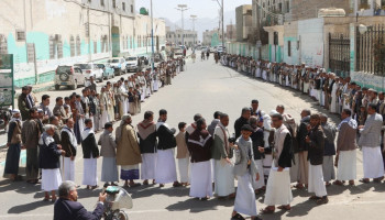 وقفات جماهيرية بحجة تأكيداً على الجهوزية والثبات في نصرة الشعب الفلسطيني