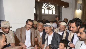 هيئة الأوقاف تفتتح توسعة الرواقين الجنوبي والغربي في الجامع الكبير بصنعاء