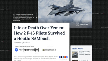 صاروخ على بعد 30 قدماً فقط.. كيف نجا طيارو "إف-16" الأمريكية من فخ الموت اليمني؟