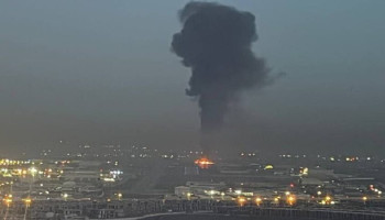 سرايا أولياء الدم: استهدافنا بمسيّرات قاعدة فكتوريا الأمريكية في بغداد