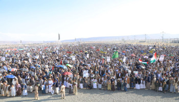 مسيرات جماهيرية حاشدة بصعدة إحياءً ليوم القدس العالمي وانتصارًا لفلسطين