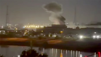 سرب مسيّرات يستهدف السفارة الأميركية في بغداد