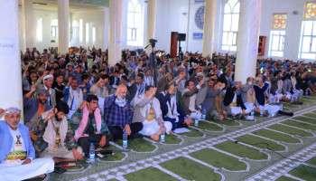 فعالية خطابية بمحافظة صنعاء إحياءً للذكرى السنوية للصرخة