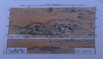 العدو ينشر خرائط لمصادرة أراضٍ في حي المرشحات غرب أريحا