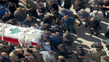 تشييع الشهيدة الصحافية آمال خليل في البيسارية جنوب لبنان