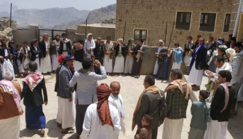 وقفات شعبية حاشدة بريمة دعمًا لخيارات محور المقاومة