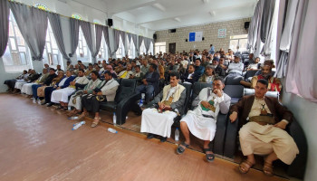 فعالية خطابية لقطاع المياه بإب إحياءً لذكرى عاشوراء