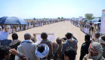 أبناء عزلة فلة في مجز بصعدة يعلنون النفير لإنهاء العدوان والحصار