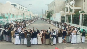 وقفات بمحافظة حجة مباركة للعملية العسكرية للقوات المسلحة