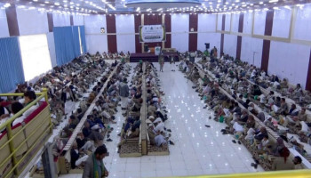 فعالية خطابية في جبل عيال يزيد بعمران إحياءً لذكرى المولد النبوي