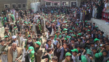 فعاليات ووقفات في مديرية غمر بصعدة إحياءً لذكرى المولد النبوي