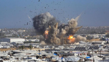 قصف مدفعي صهيوني وعمليات نسف متواصلة في قطاع غزة