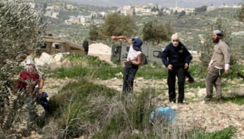 مستوطنون صهاينة يهاجمون بعثات دبلوماسية أوروبية ويحطمون مركبة بلجيكية