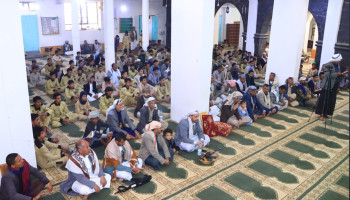 فعالية خطابية في مديرية سنحان وبني بهلول بصنعاء إحياءً لذكرى سنوية الشهيد