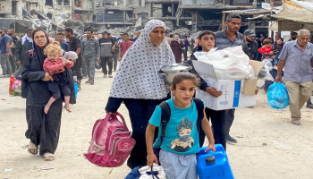 العدو الصهيوني يصدر أوامر اخلاء لمناطق جديدة شرق مدينة غزة