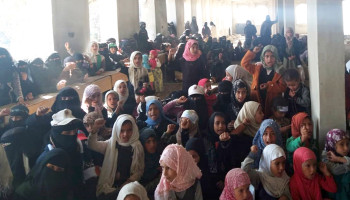 فعالية خطابية في الحيمة الداخلية بصنعاء بمناسبة الذكرى السنوية للصرخة